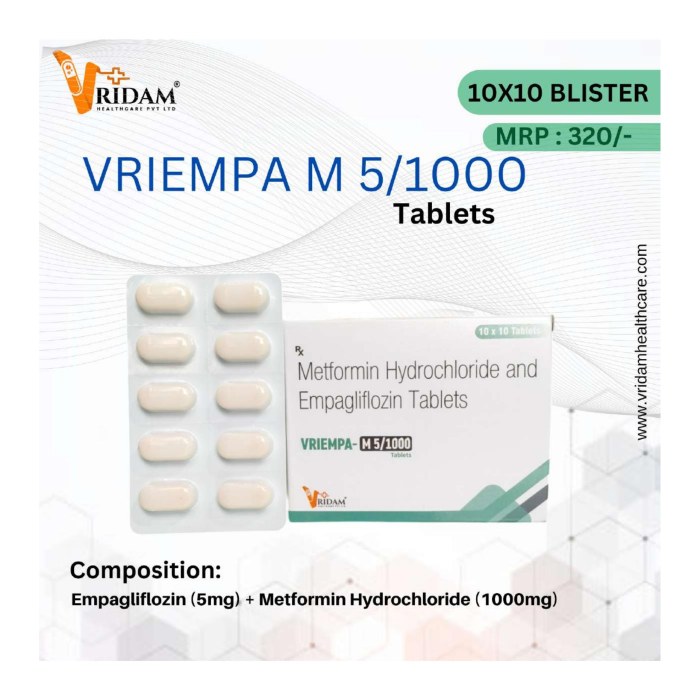 VRIDAPA S 5/100 TABLET