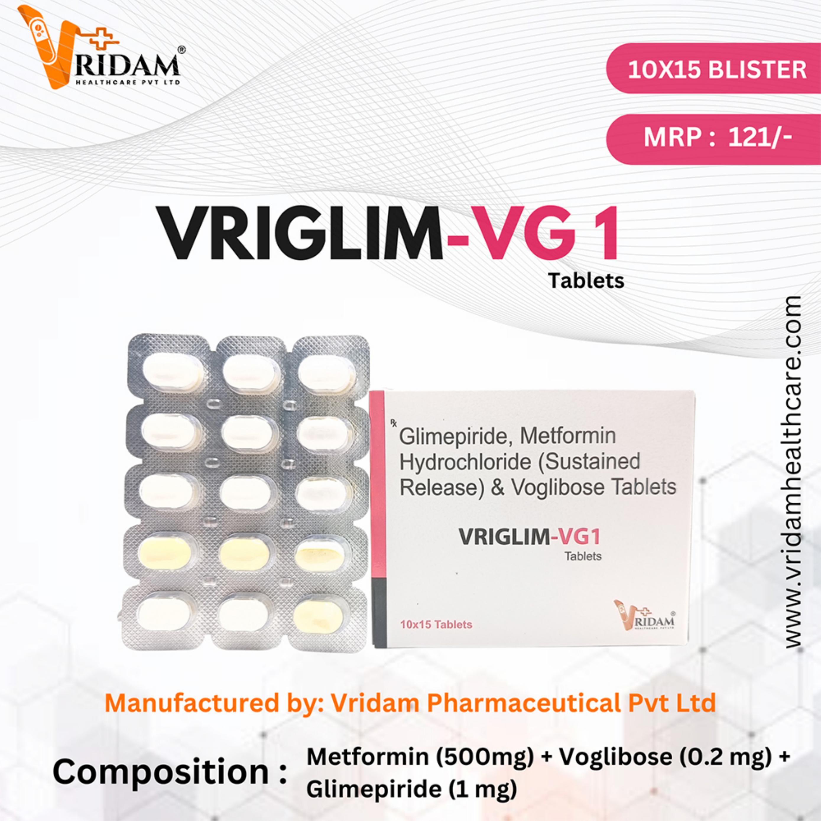 VRIGLIM M 1/850 TABLET