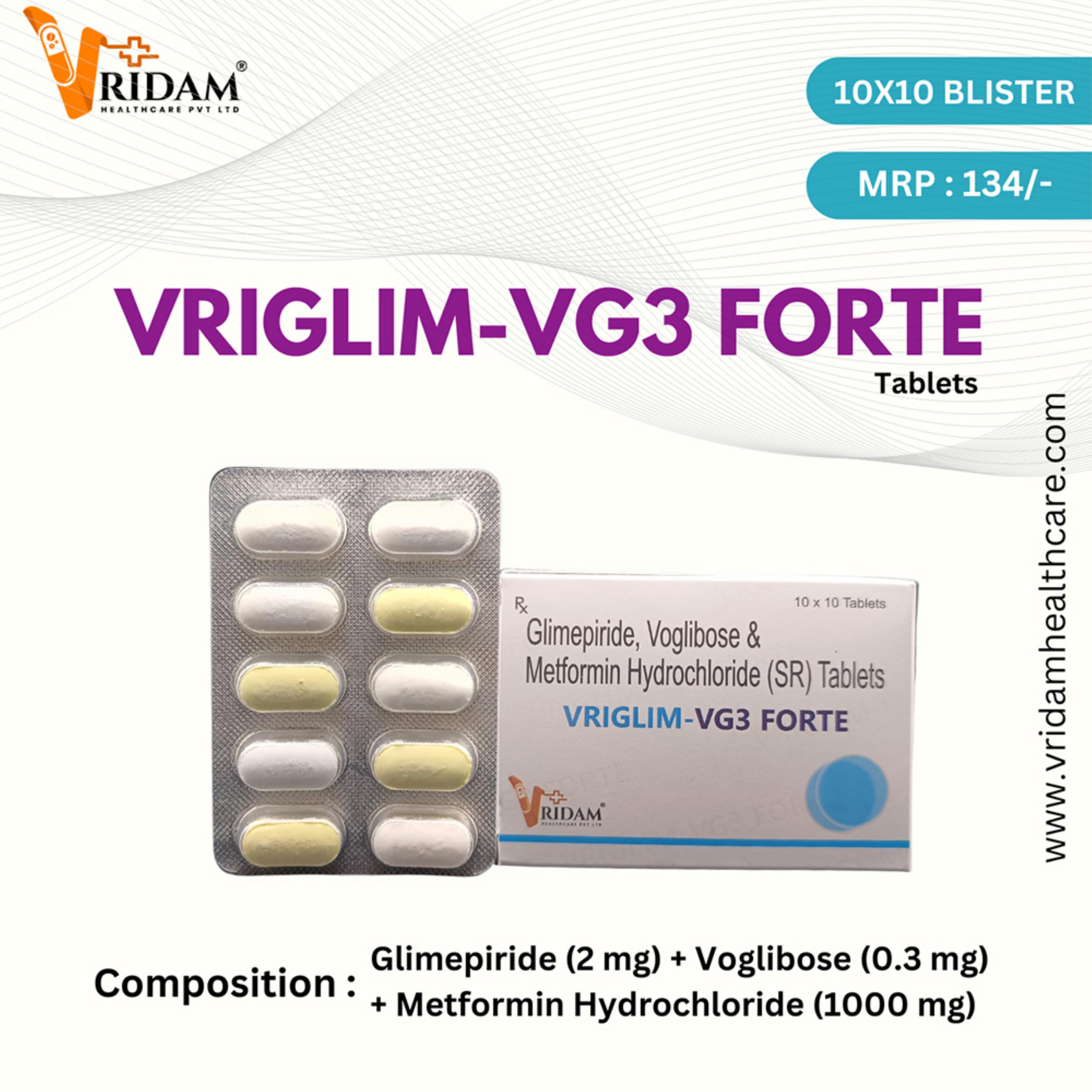 VRIGLIM M1 FORTE TABLET