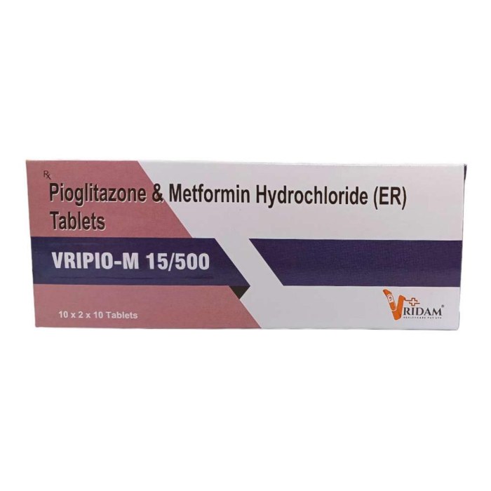 VRIGLINIDE V 0.5/0.2 TABLET